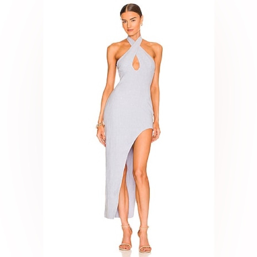 NATALIE ROLT Lotte Dress in Sky Color: Sky